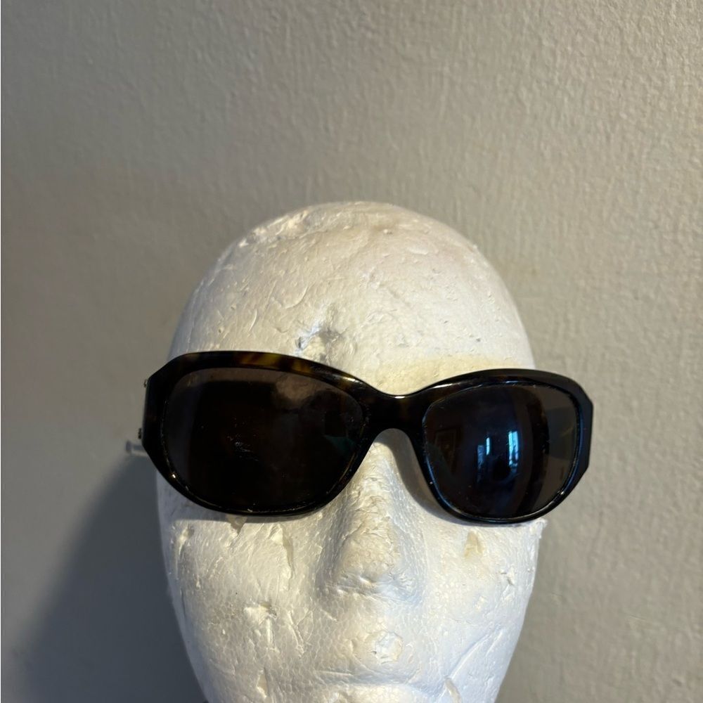 Vintage Versace Sunglasses Model 4092 Medusa head logo glasses tortoise round